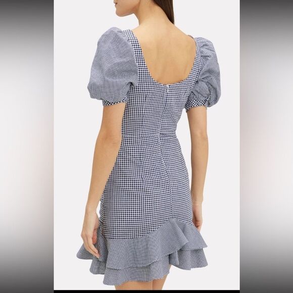 Jonathan Simkhai Puff Sleeve mini Dress, US4 - Picture 3 of 11